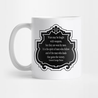 General Patton Quote Mug